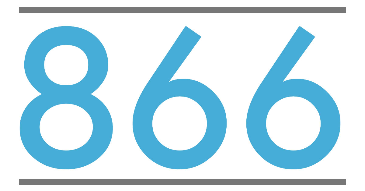 866 telephone numbers